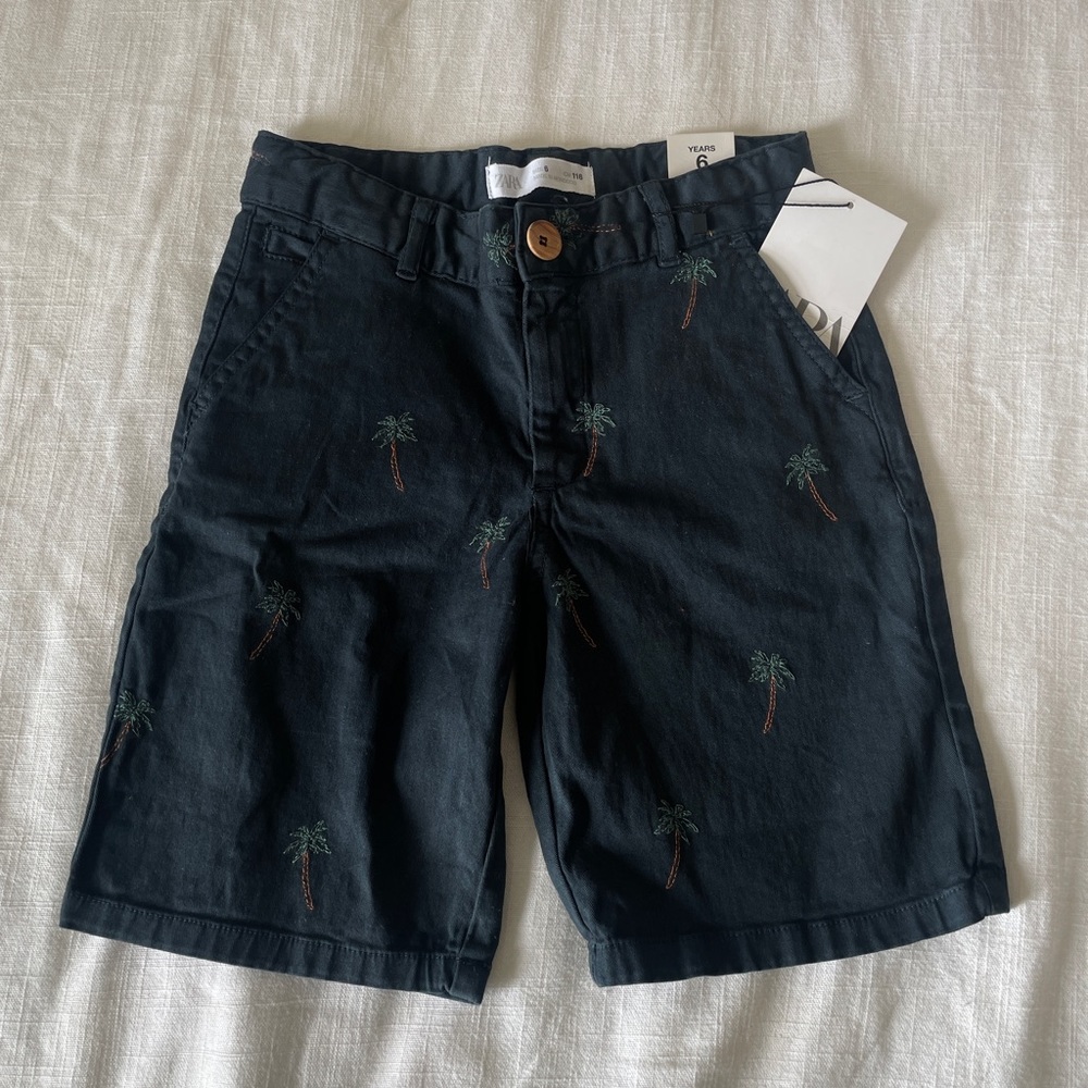ZARA Boys Palm Tree shorts